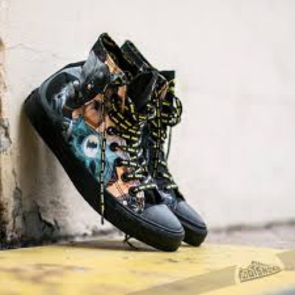 Converse Batman Hi-top canvas sneakers